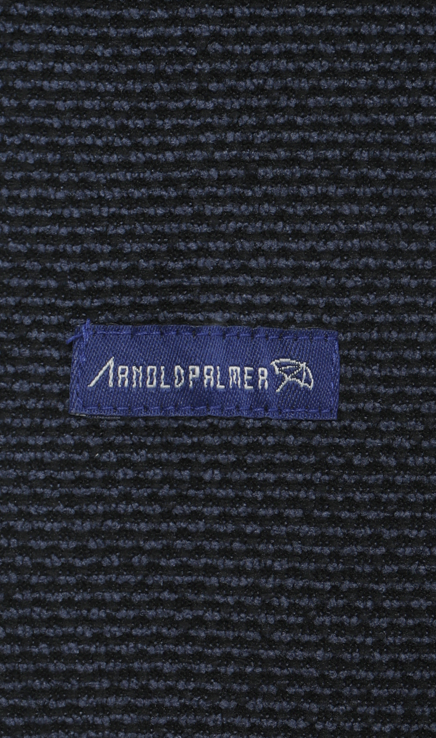 ハニカムフリースロングTシャツ【Arnold Palmer】 ネイビー M