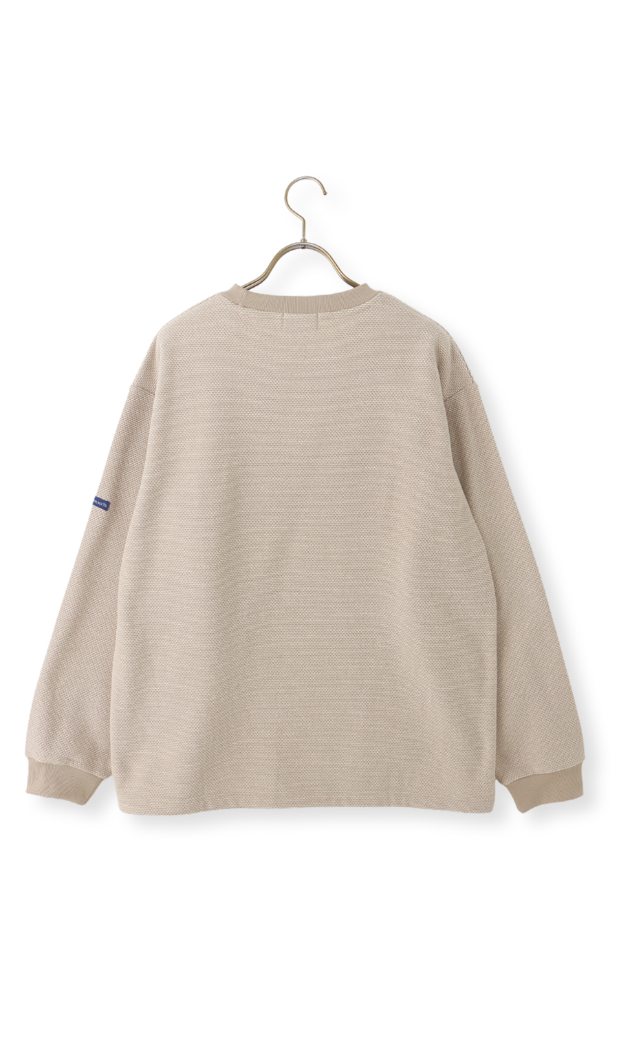 ハニカムフリースロングTシャツ【Arnold Palmer】 ベージュ M