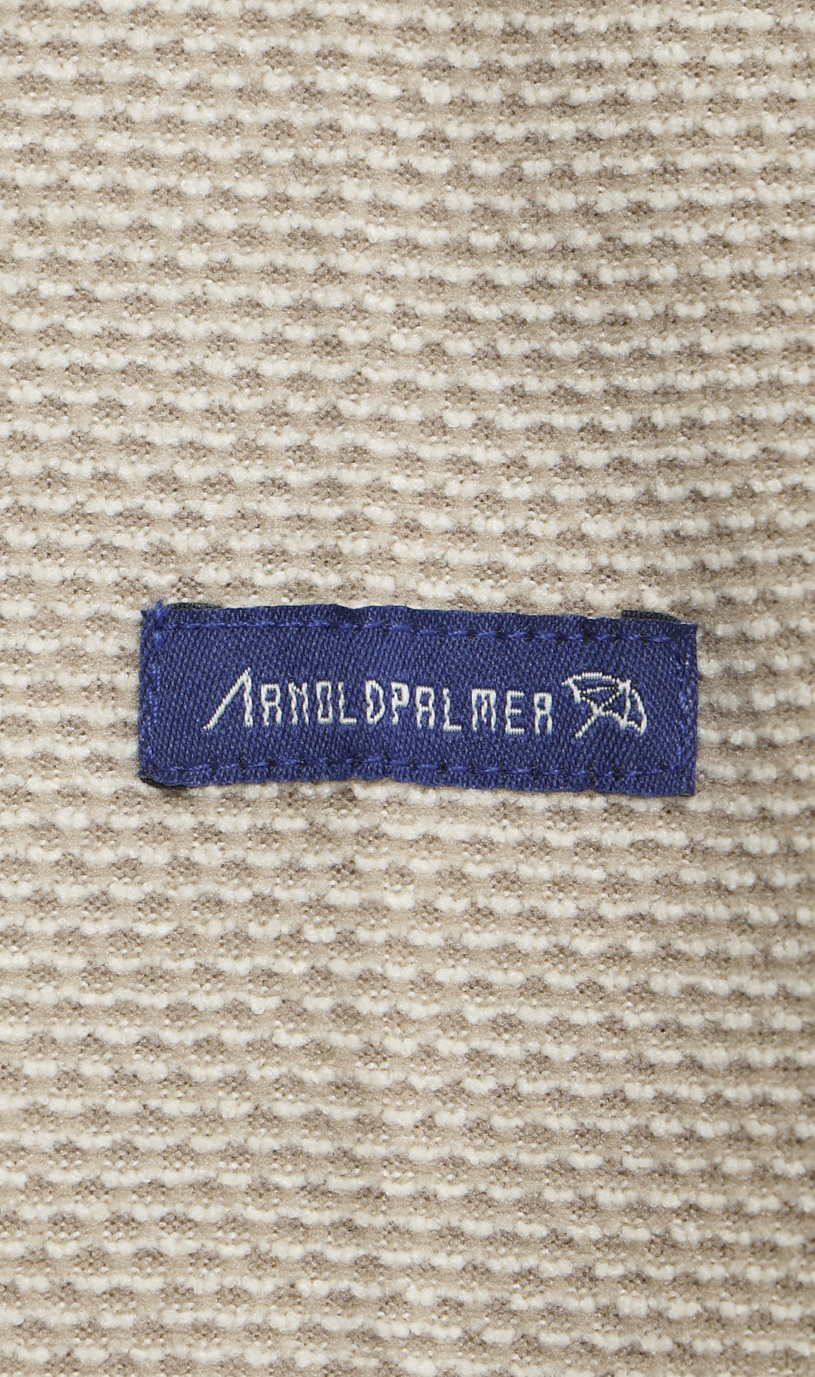 ハニカムフリースロングTシャツ【Arnold Palmer】 ベージュ M