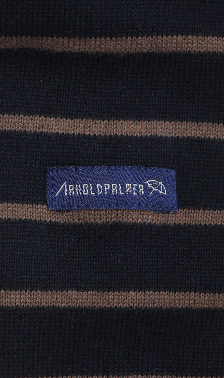 クルーネックボーダーニット【Arnold Palmer】 ネイビー M
