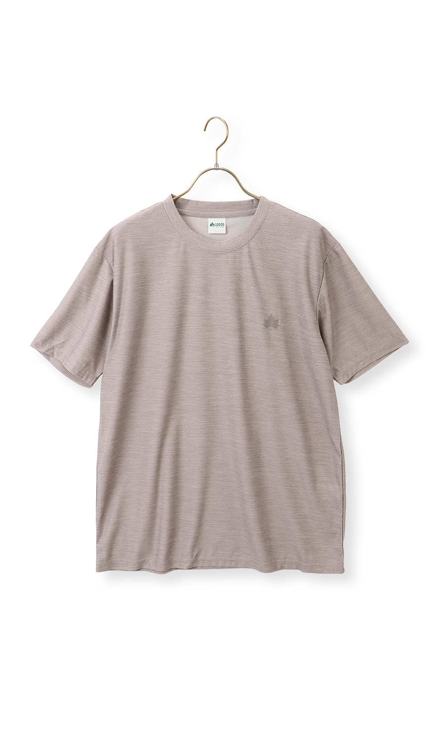 カチオン杢DRYTシャツ【セットアップ着用可】 ブラウン M