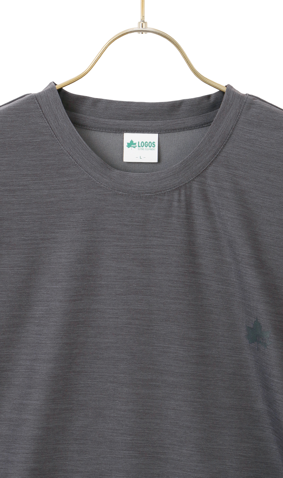 カチオン杢DRYTシャツ【セットアップ着用可】 グレー M