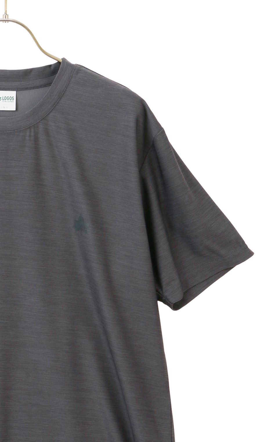 カチオン杢DRYTシャツ【セットアップ着用可】 グレー M