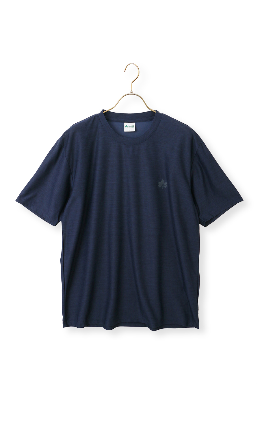 カチオン杢DRYTシャツ【セットアップ着用可】 ネイビー M