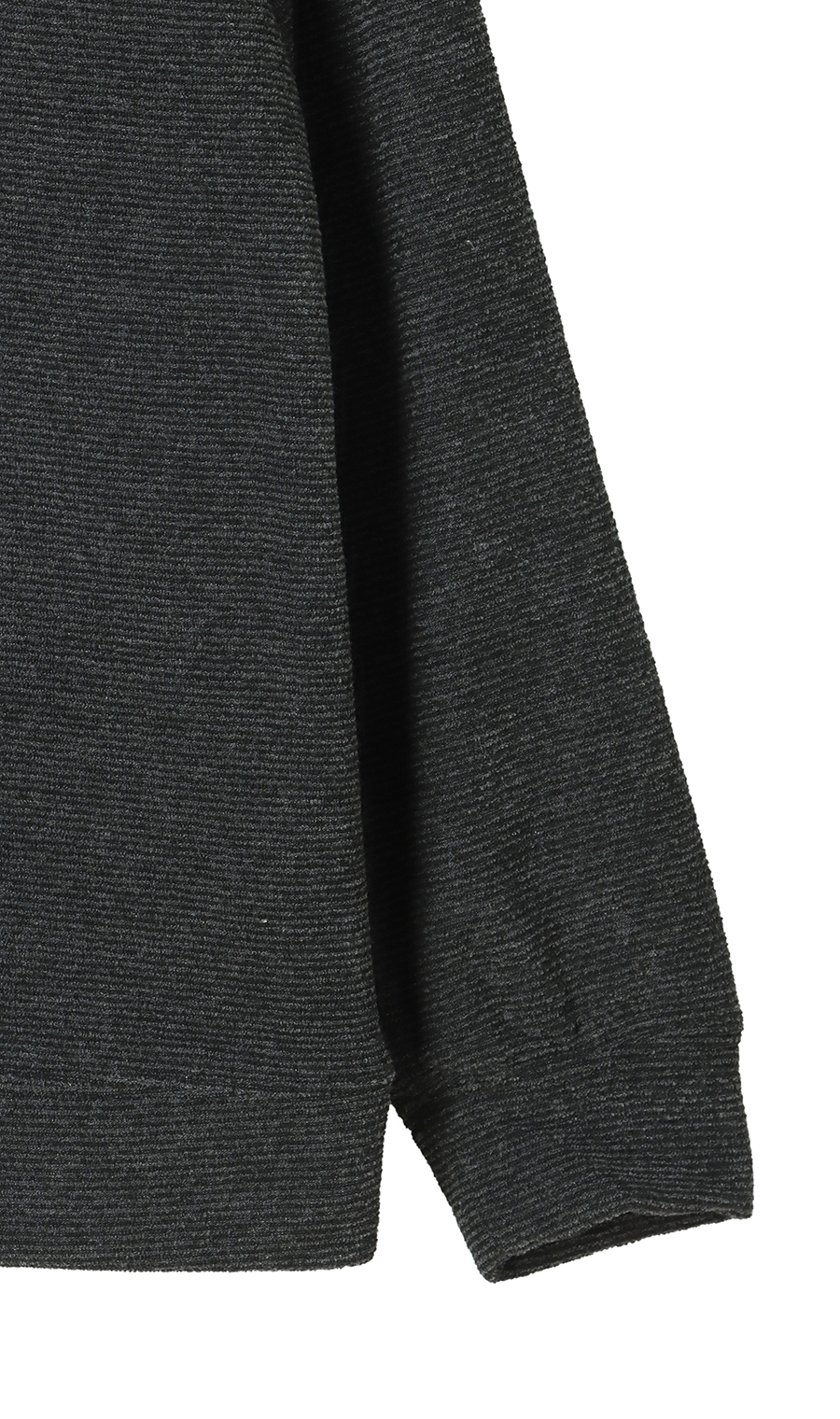 ブークレー裏起毛ハーフジップトレーナー【BEVERLY HILLS POLO CLUB】 ブラック M