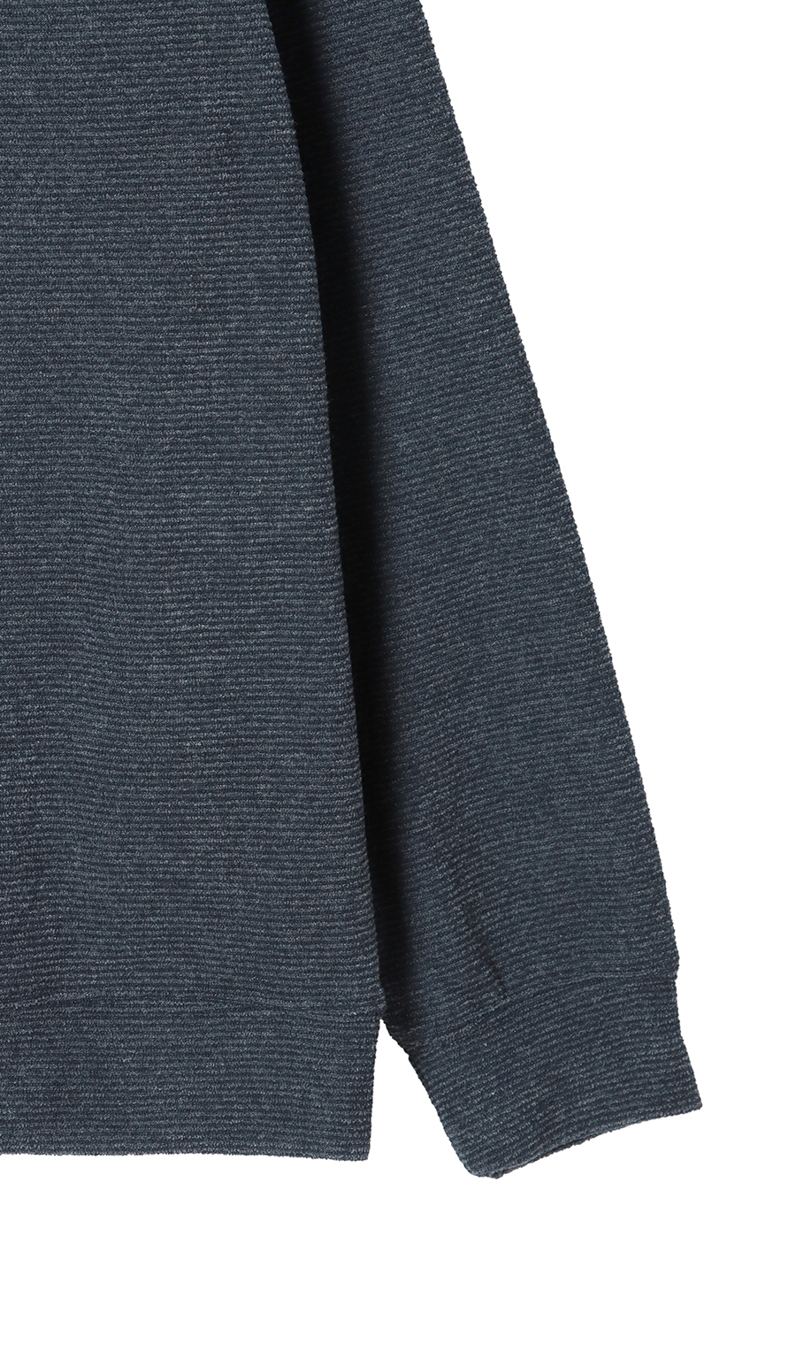 ブークレー裏起毛ハーフジップトレーナー【BEVERLY HILLS POLO CLUB】 ネイビー M