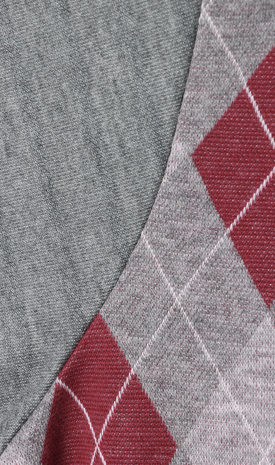 前身ジャガードフルジップ【BEVERLY HILLS POLO CLUB】 グレー M