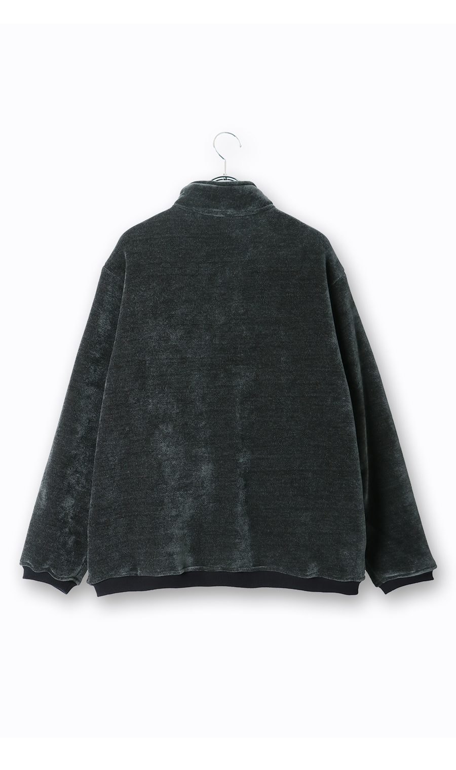 モール裏ボアフルジップ【LOGOS】 ネイビー M