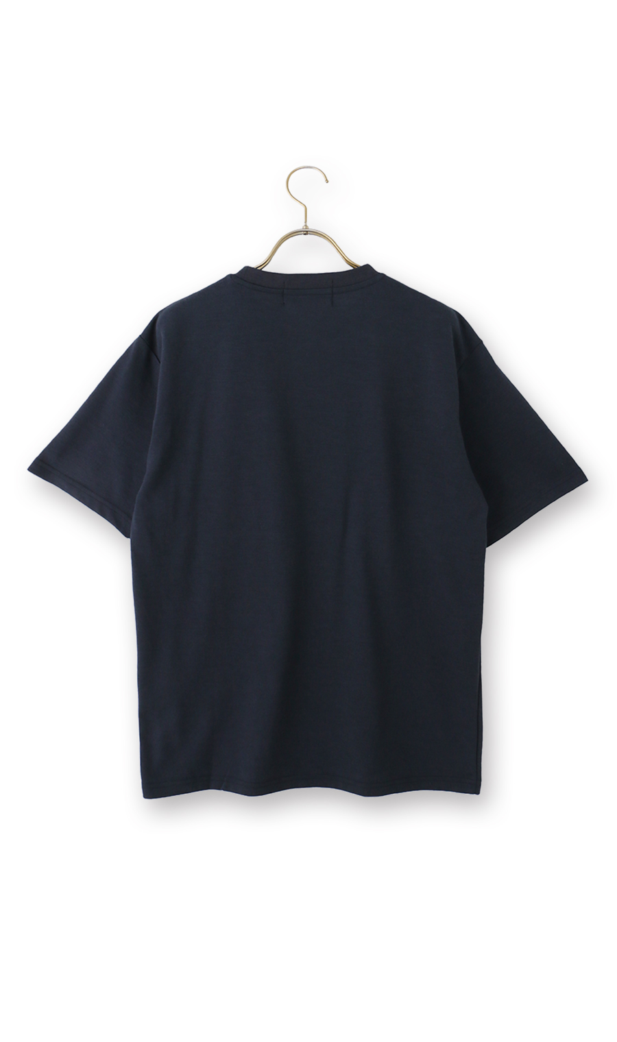 半袖ポケ付きクルーTシャツ【BEVERLY HILLS POLO CLUB】 ネイビー LL