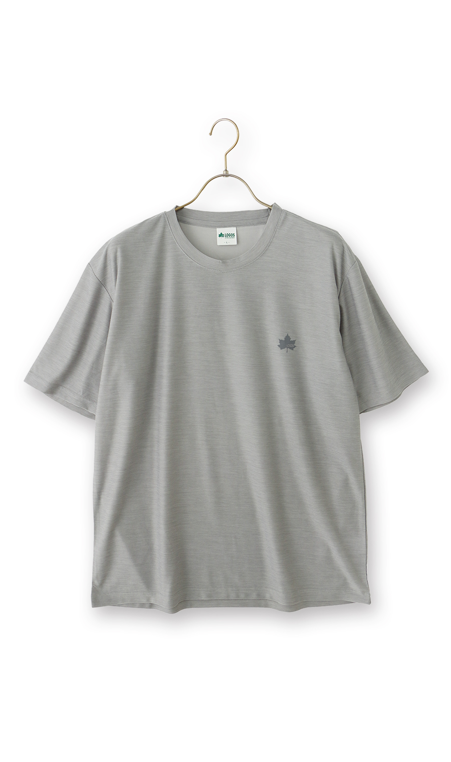 カチオン杢Tシャツ ライトグレー M