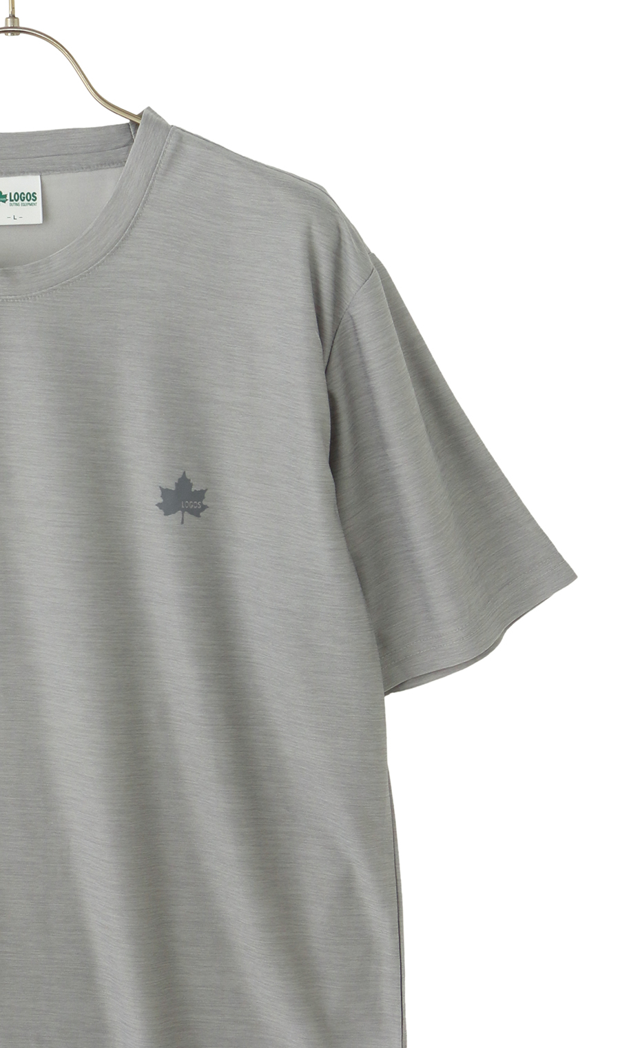 カチオン杢Tシャツ ライトグレー M