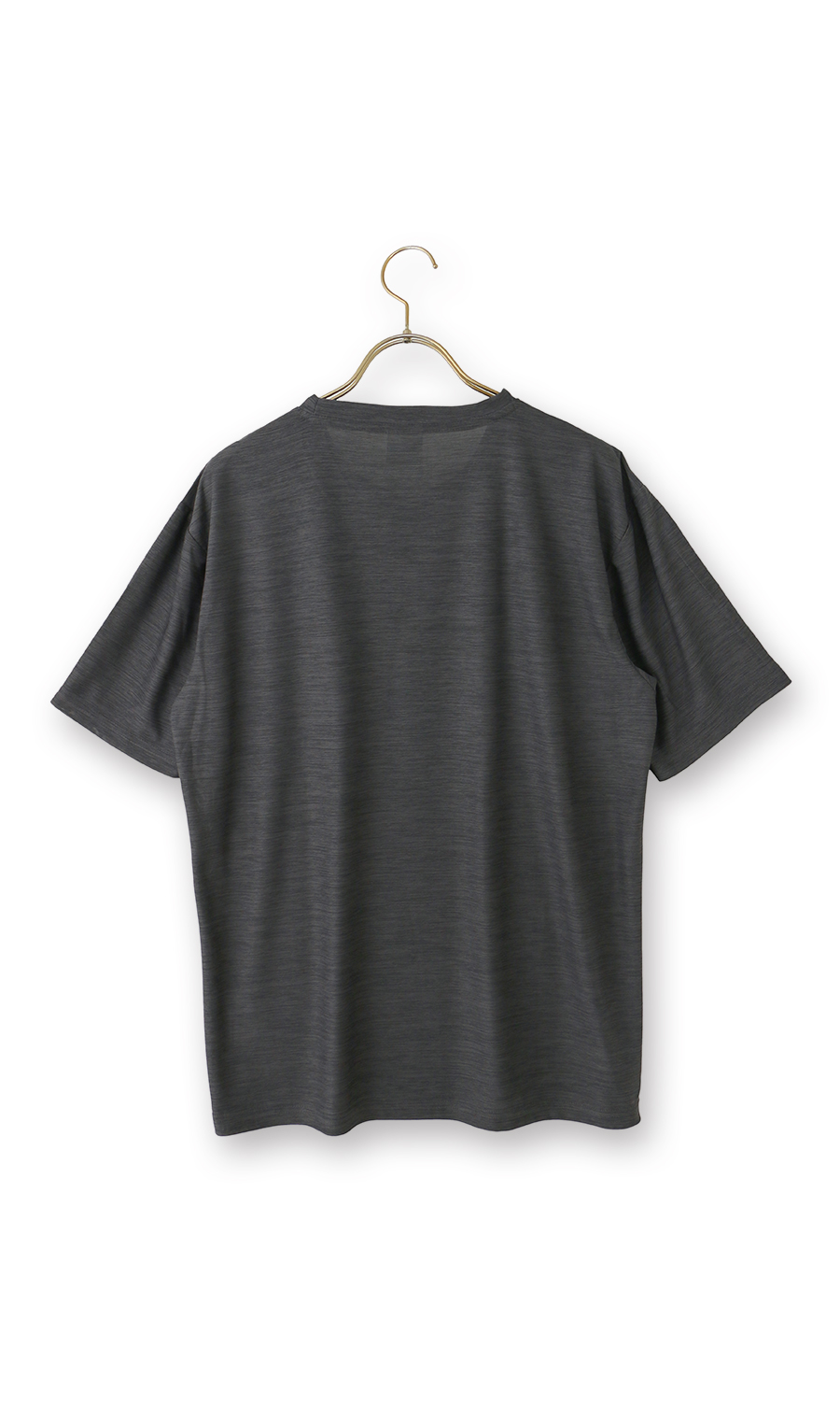 カチオン杢Tシャツ チャコール M