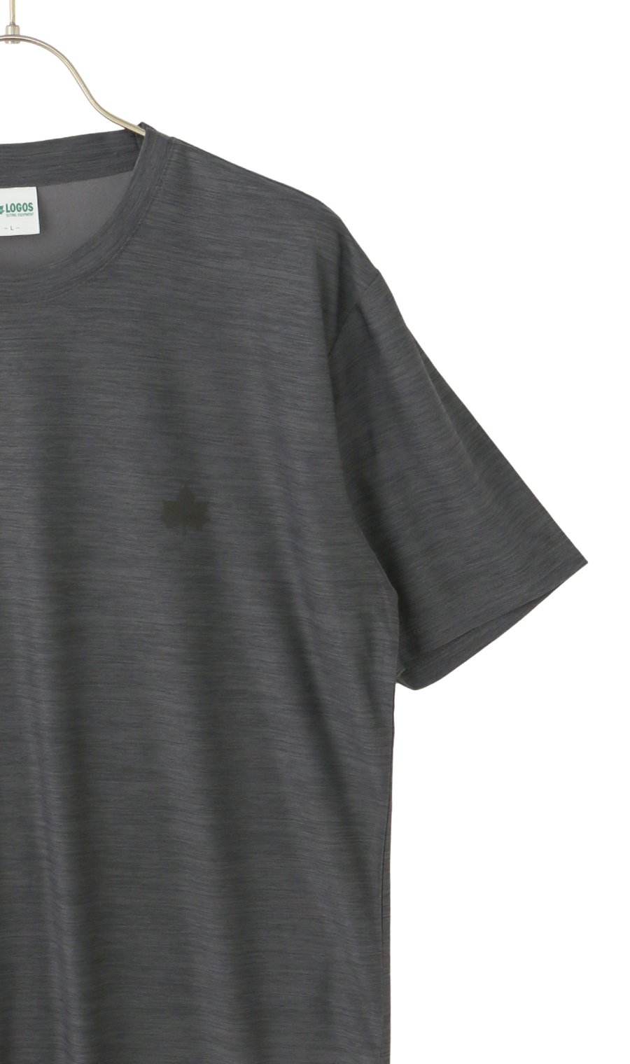 カチオン杢Tシャツ チャコール M