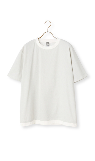 プリントボーダーTシャツ【半袖】