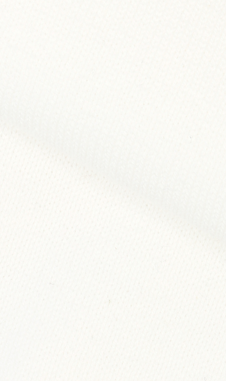 コットンコーデュラ長袖ニットＴ【オペラネック】【TOGA KNIT】 ホワイト系 L