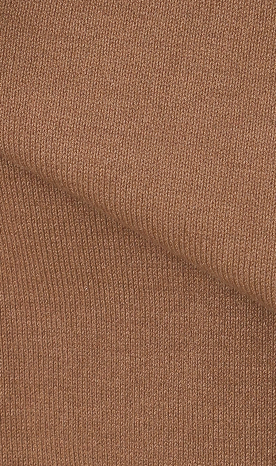 コットンコーデュラ半袖ニットT【オペラネック】【WEB限定】 ブラウン S