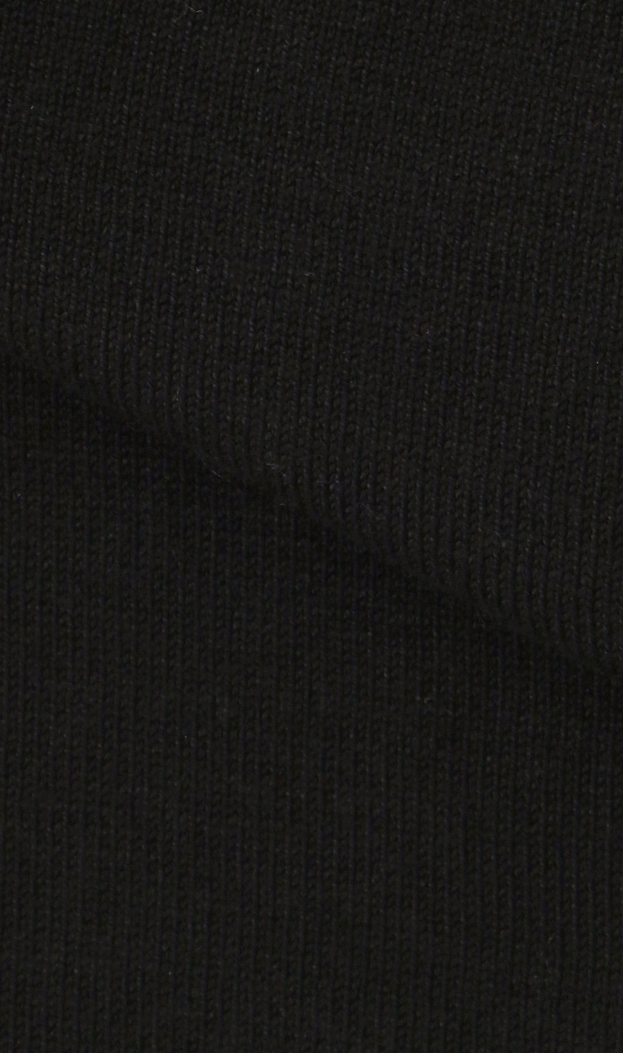 コットンコーデュラ長袖ニットＴ【オペラネック】【TOGA MODEL】【TOGA KNIT】【2026年モデル】 ブラック S