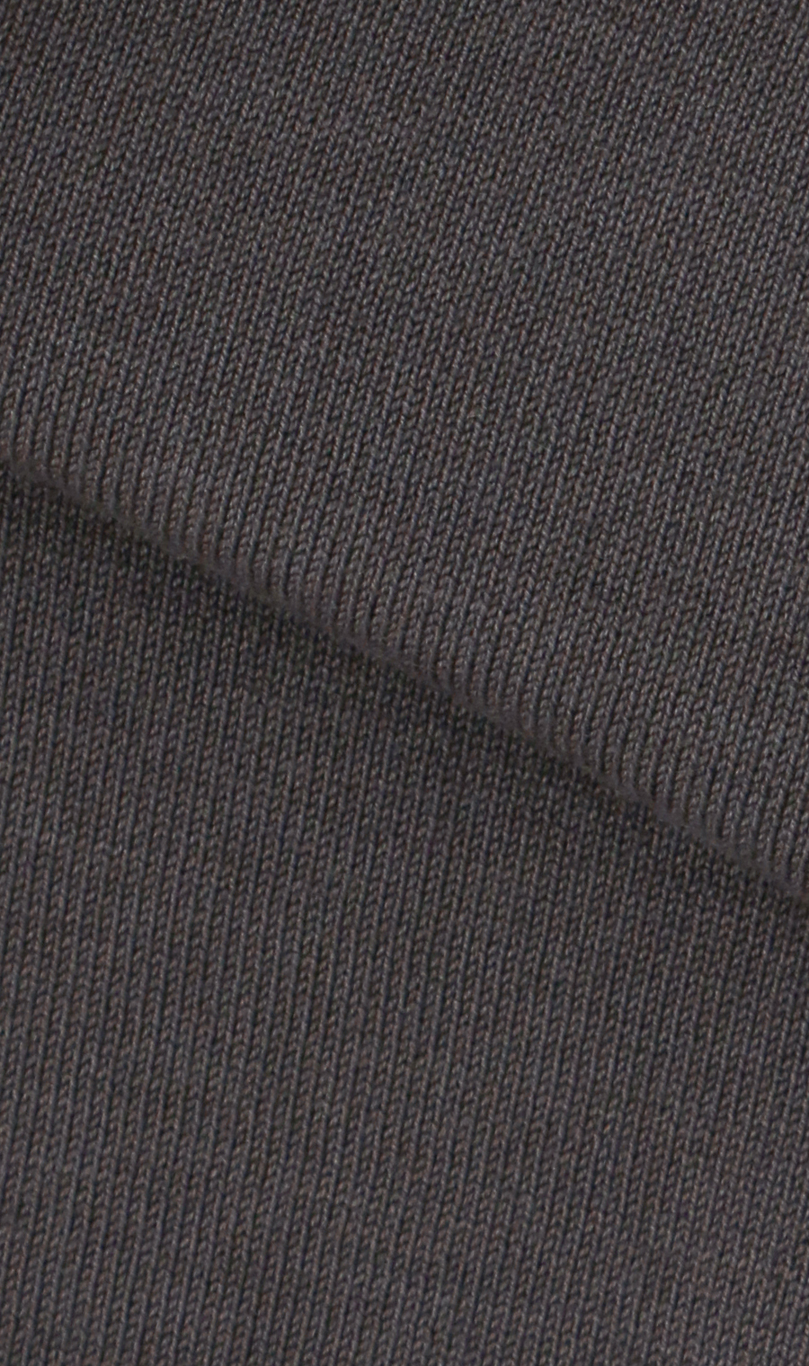 コットンコーデュラ半袖ニットT【オペラネック】【TOGA MODEL】【TOGA KNIT】【2026年モデル】 チャコール S