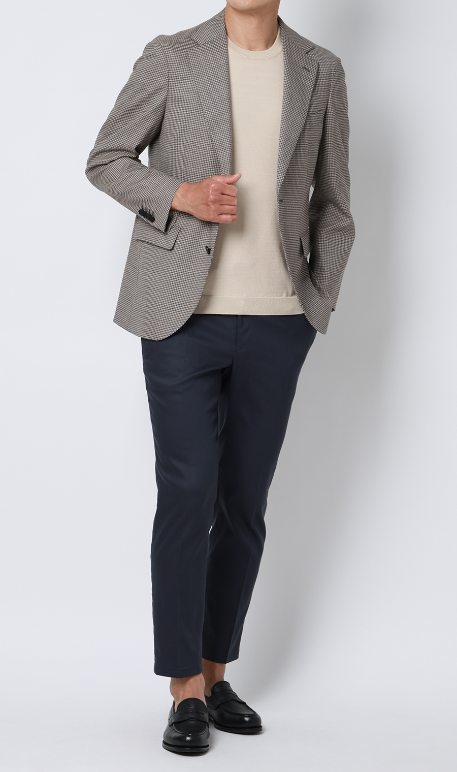 コットンコーデュラ半袖ニットT【オペラネック】【TOGA MODEL】【TOGA KNIT】【2026年モデル】【WEB限定】 ベージュ S