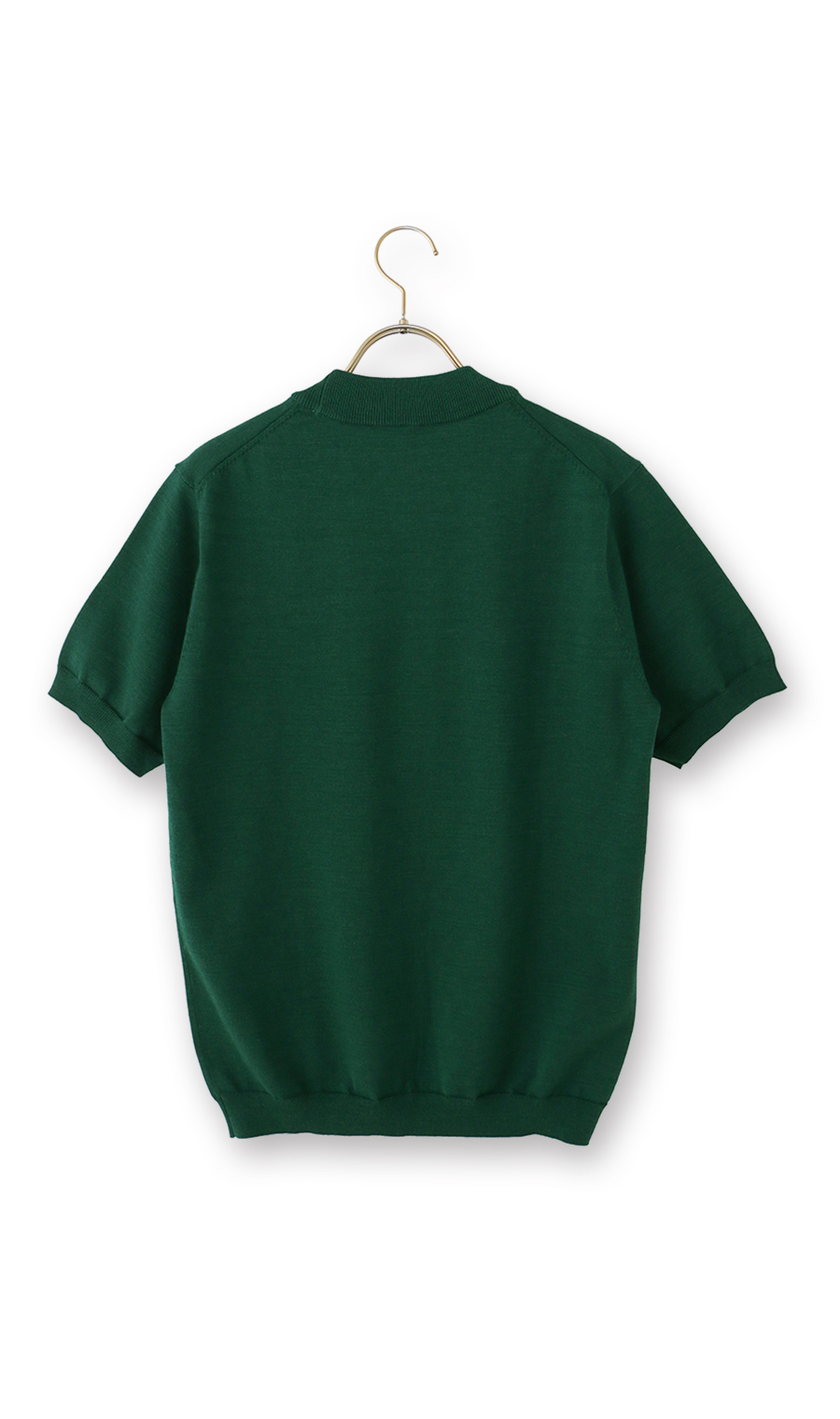 コットンコーデュラ半袖ニットT【オペラネック】【TOGA MODEL】【TOGA KNIT】【2026年モデル】【WEB限定】 グリーン S