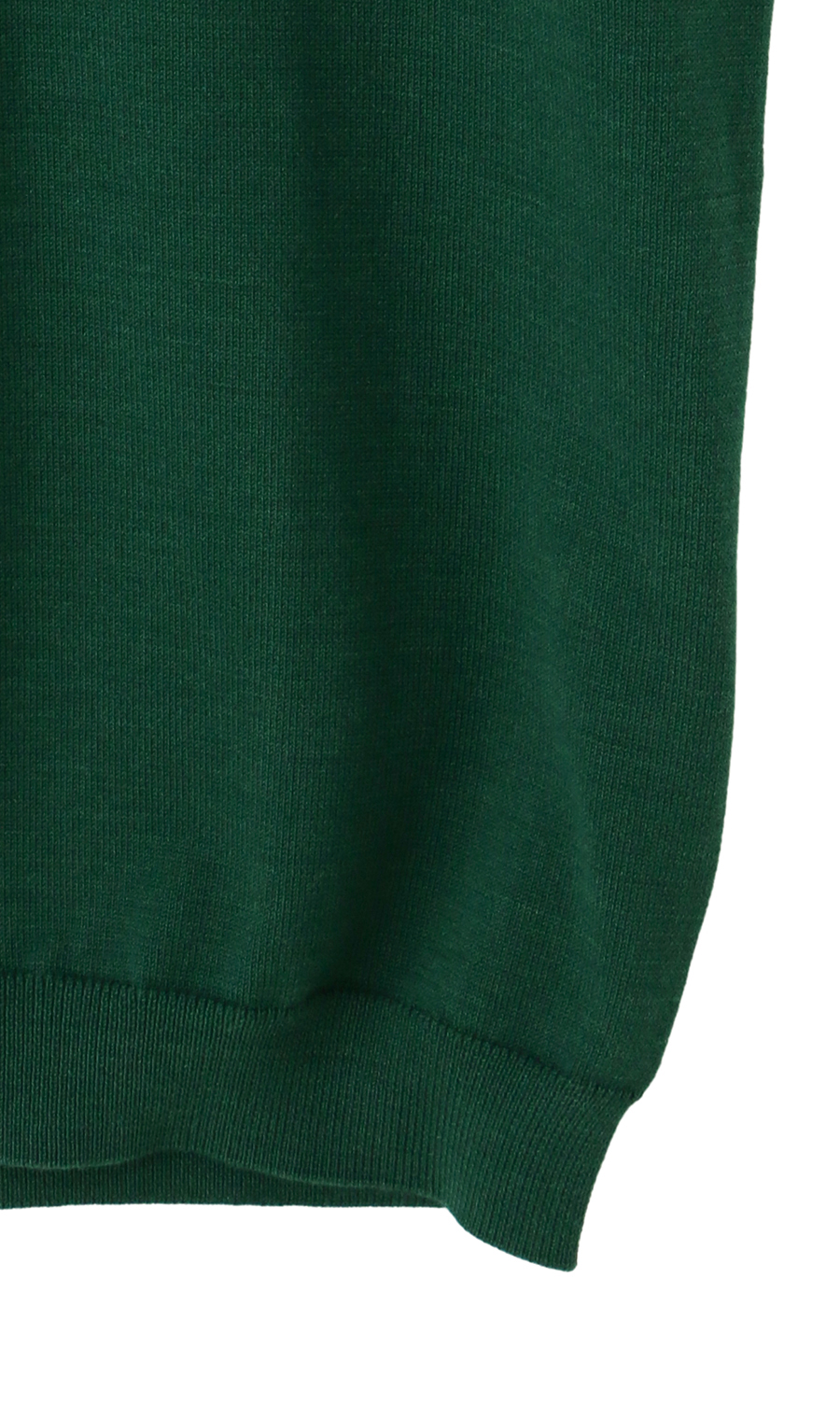 コットンコーデュラ半袖ニットT【オペラネック】【TOGA MODEL】【TOGA KNIT】【2026年モデル】【WEB限定】 グリーン S