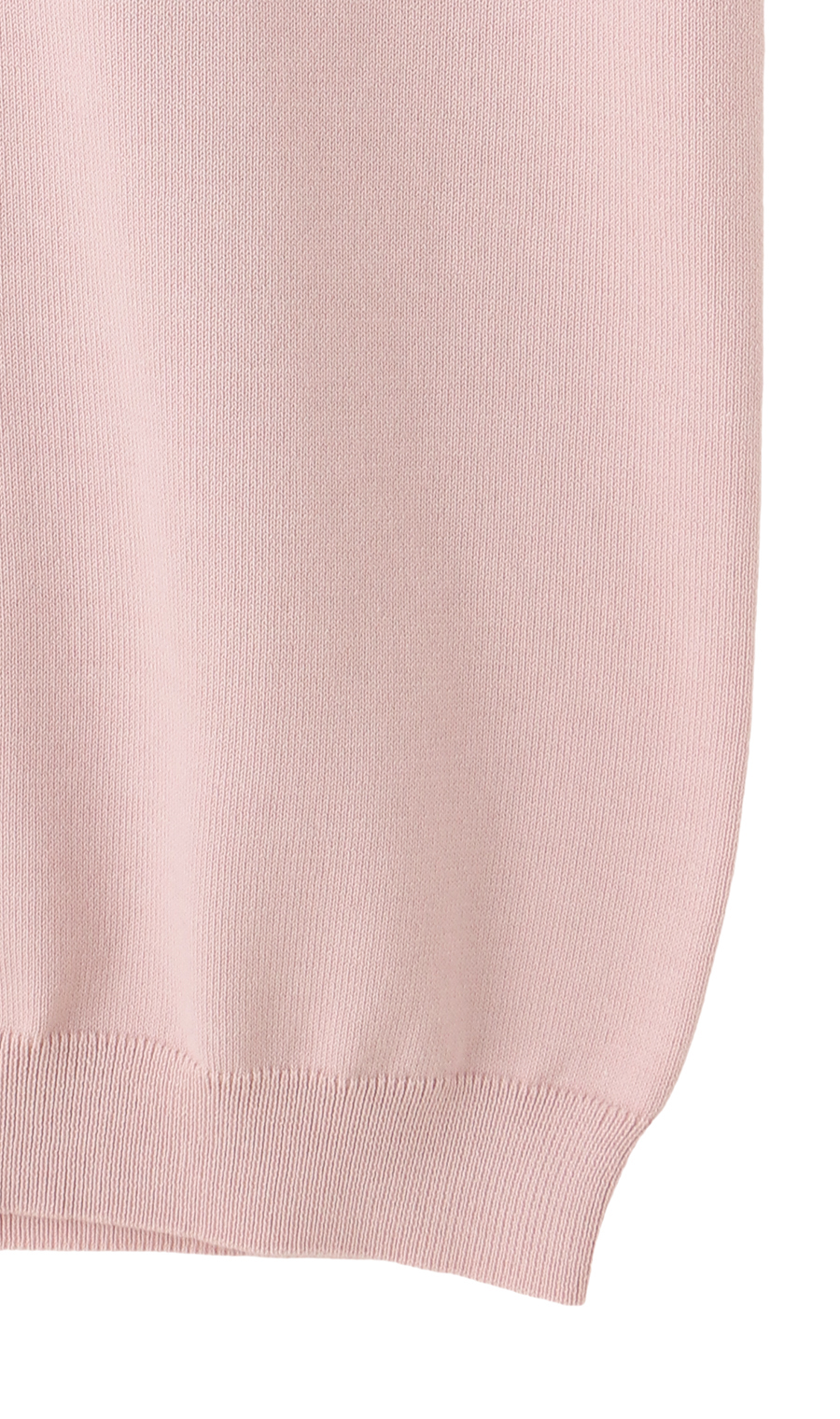 コットンコーデュラ半袖ニットT【オペラネック】【TOGA MODEL】【TOGA KNIT】【2026年モデル】 ピンク S