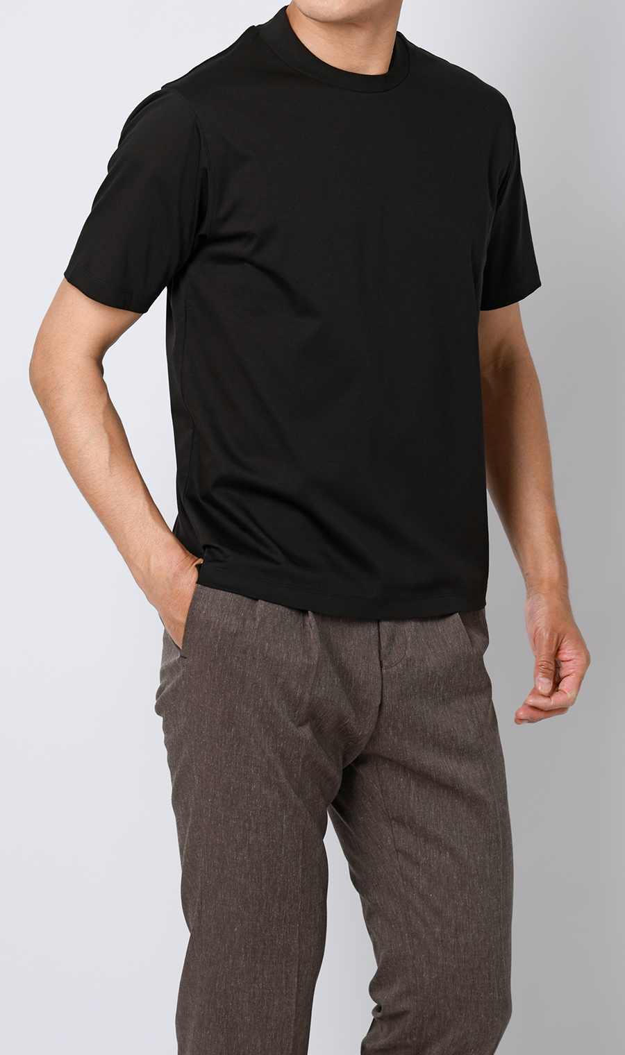 防スケ半袖ドレスT【オペラネック】【TOGA MODEL】【TOGA DRESS 】【2026年モデル】 ブラック S