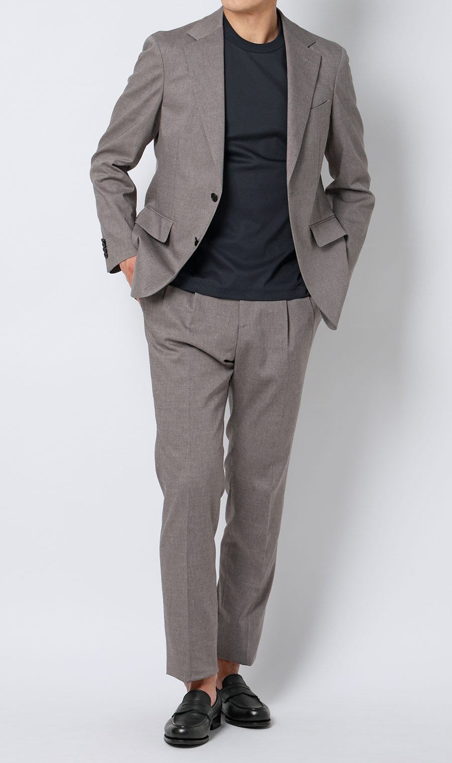 防スケ半袖ドレスT【オペラネック】【TOGA MODEL】【TOGA DRESS 】【2026年モデル】 ネイビー S