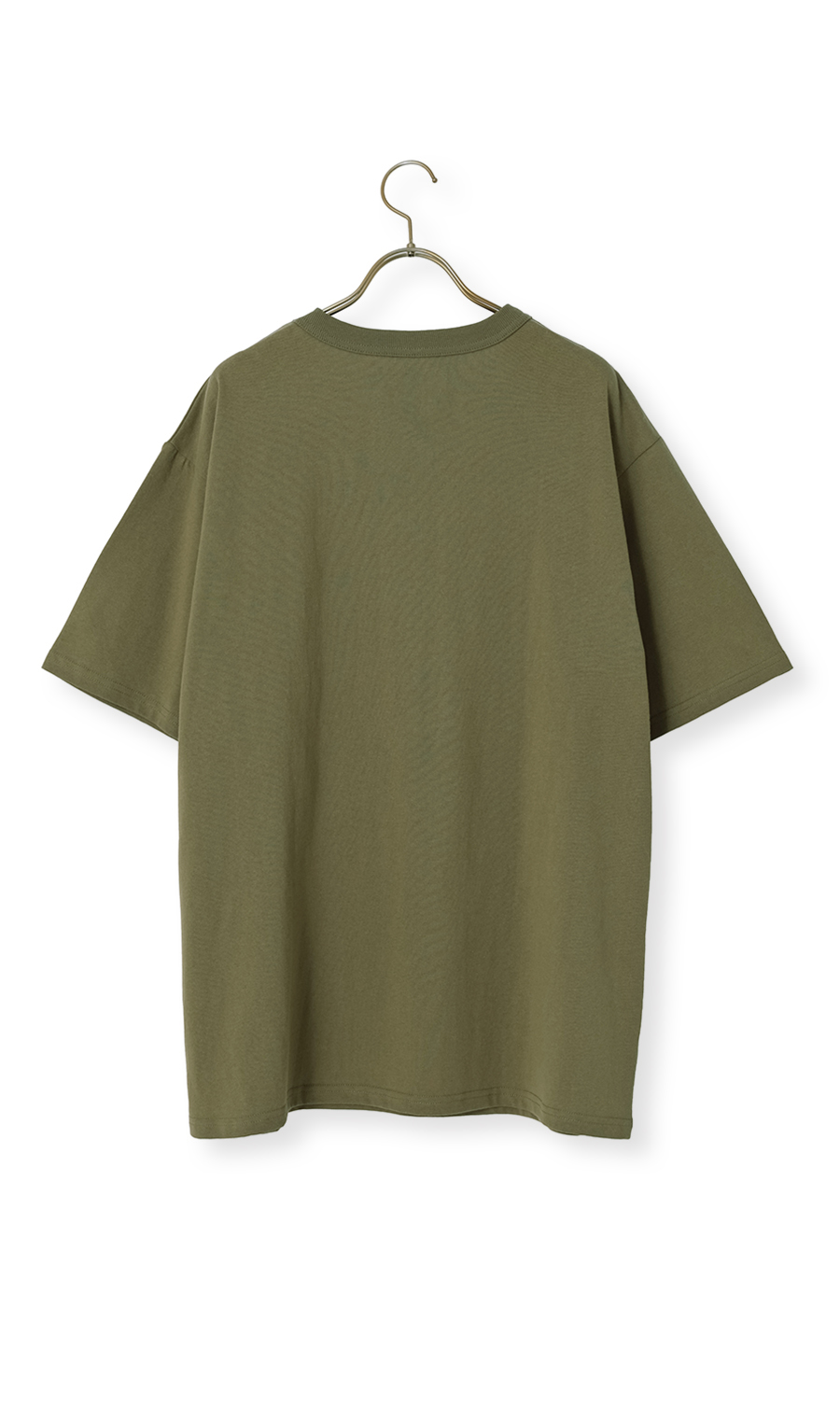 【男女兼用】ヘビーウェイトTシャツ カーキ M