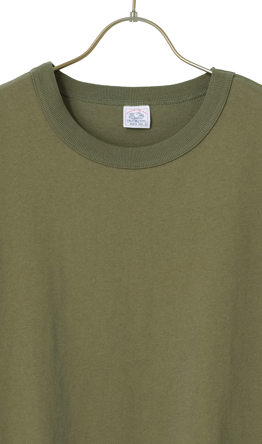 【男女兼用】ヘビーウェイトTシャツ カーキ M