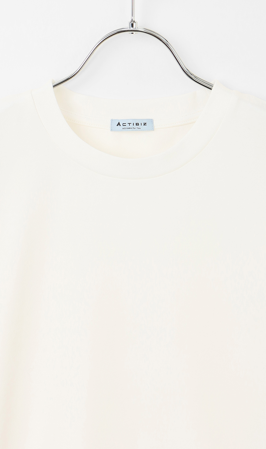 クルーネックTシャツ【長袖】 (ACCS4101A-11) | ACTIBIZ | 紳士