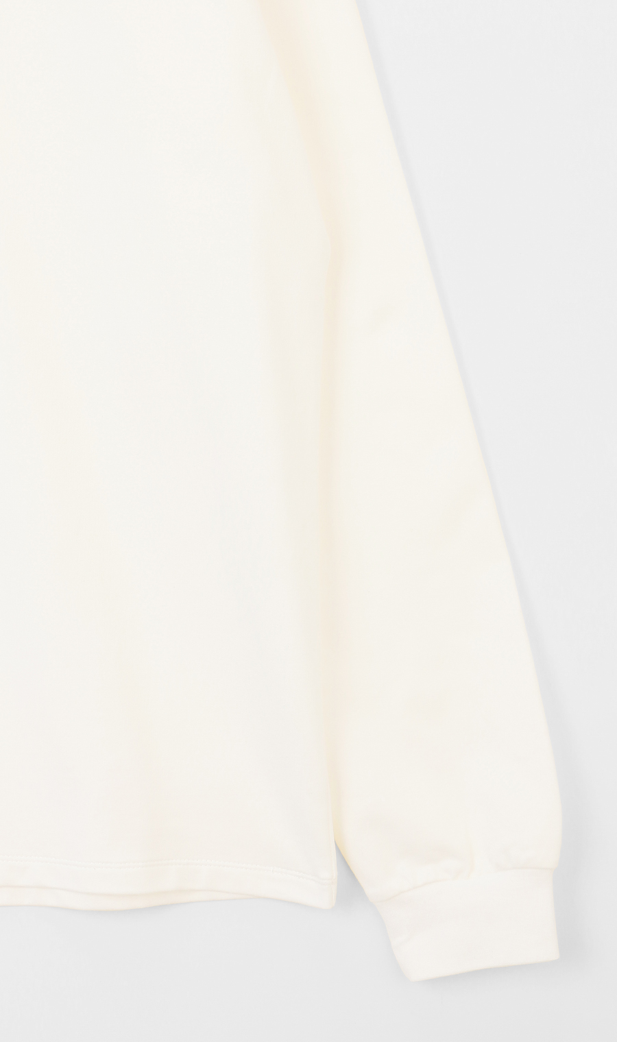 クルーネックTシャツ【長袖】 ホワイト S