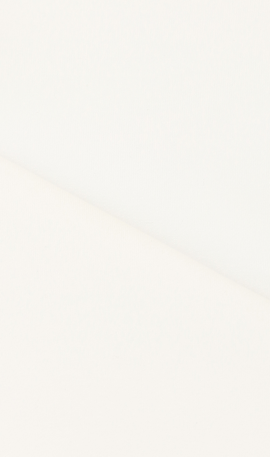 クルーネックTシャツ【長袖】 ホワイト S