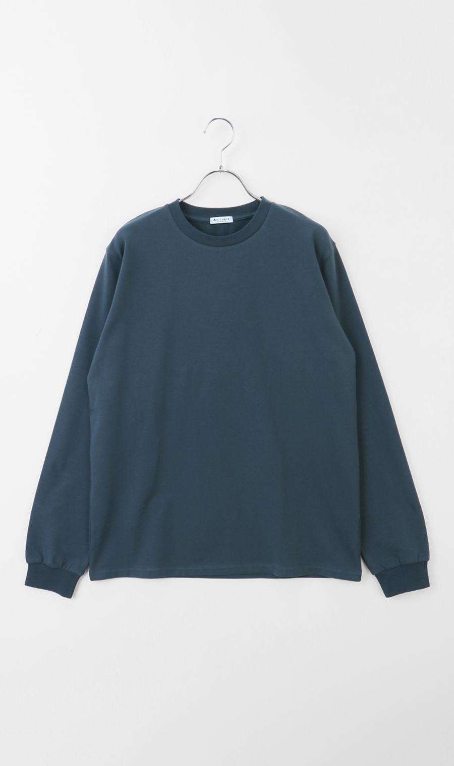 クルーネックTシャツ【長袖】 ネイビー S