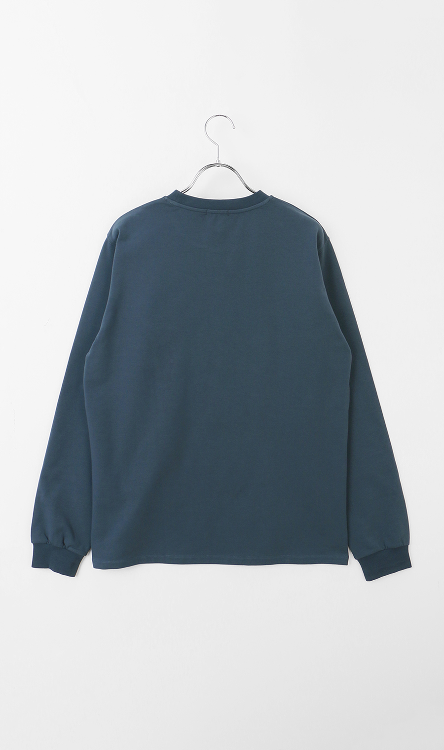 クルーネックTシャツ【長袖】 ネイビー S
