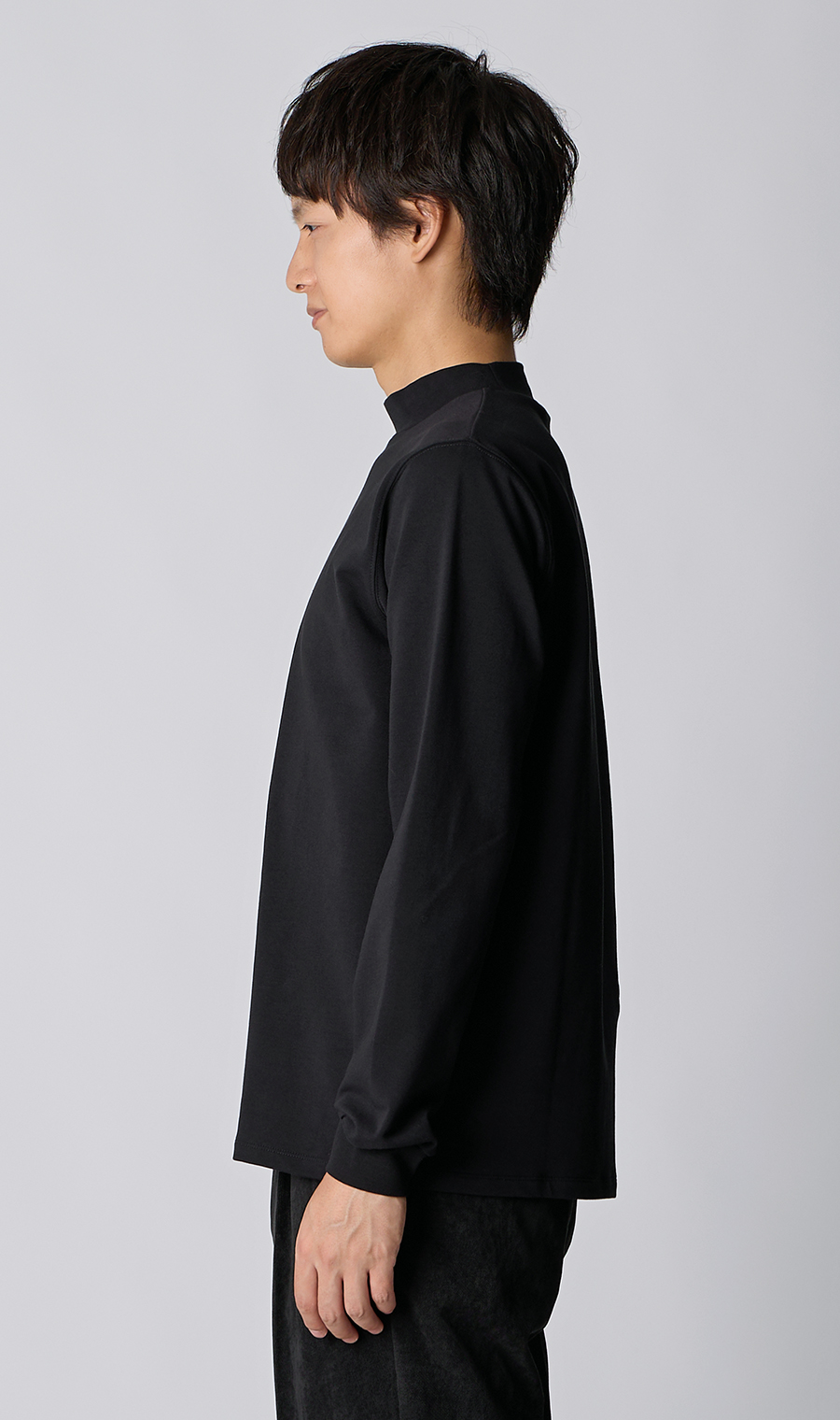 新品　8G SHOOT モックネックシャツ　長袖　ブラック 新品 8G SHOOT モックネックシャツ 長袖 ブラック モックネック