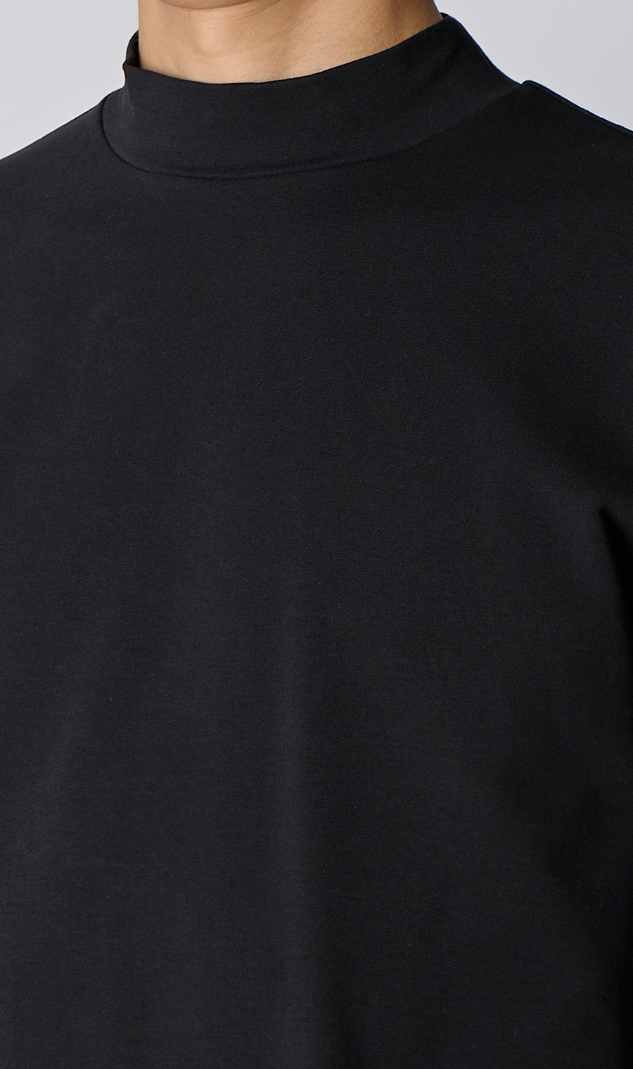 #FR2GOLF ブラック モックネック長袖シャツ 人気アイテム！ FR2GOLF ブラック モックネック長袖シャツ 人気アイテム！