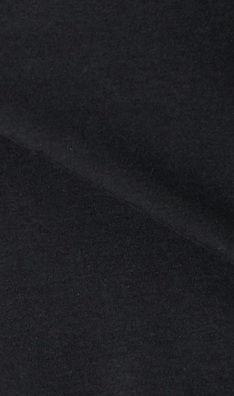 モックネックTシャツ【長袖】 ブラック S