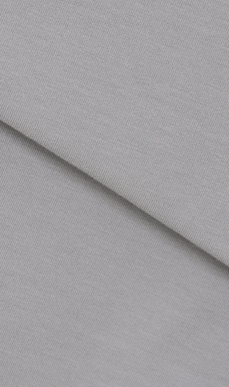 モックネックTシャツ【長袖】 グレー S