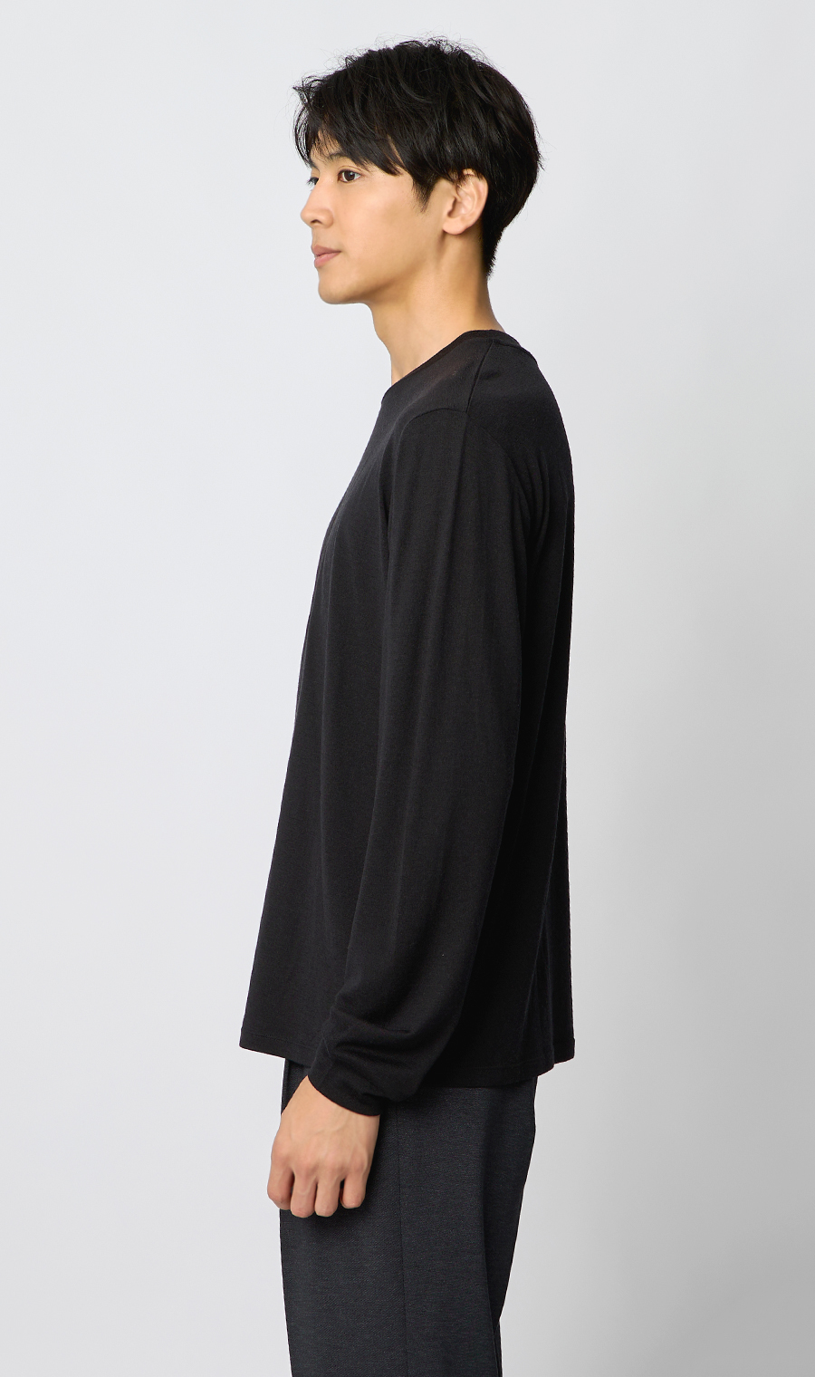 クルーネックロングTシャツ (ACCS5102-01) | ACTIBIZ | 紳士服 クルーネックロングTシャツ (ACCS5102-01) | ACTIBIZ | 紳士服