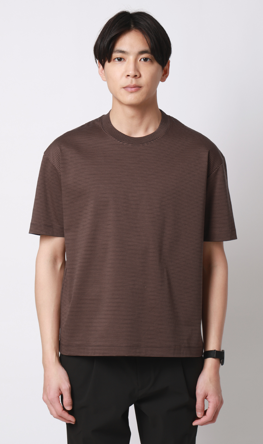 半袖Tシャツ【抗菌防臭】【＃すご】 ブラウン M