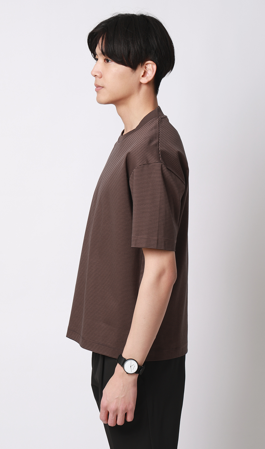 半袖Tシャツ【抗菌防臭】【＃すご】 ブラウン M