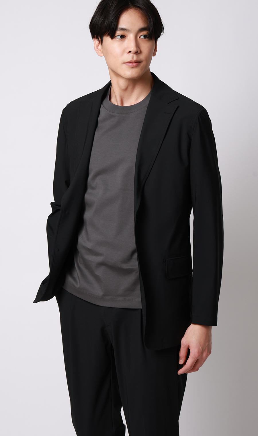 半袖Tシャツ【抗菌防臭】【＃すご】 チャコール M