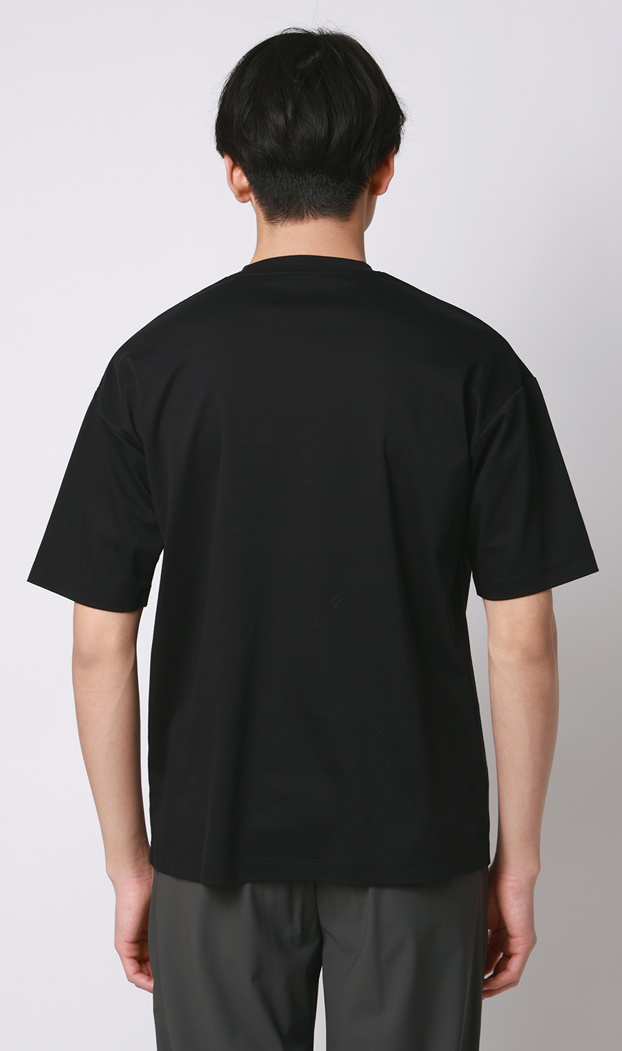 形態安定Tシャツ【#すご】 ブラック S