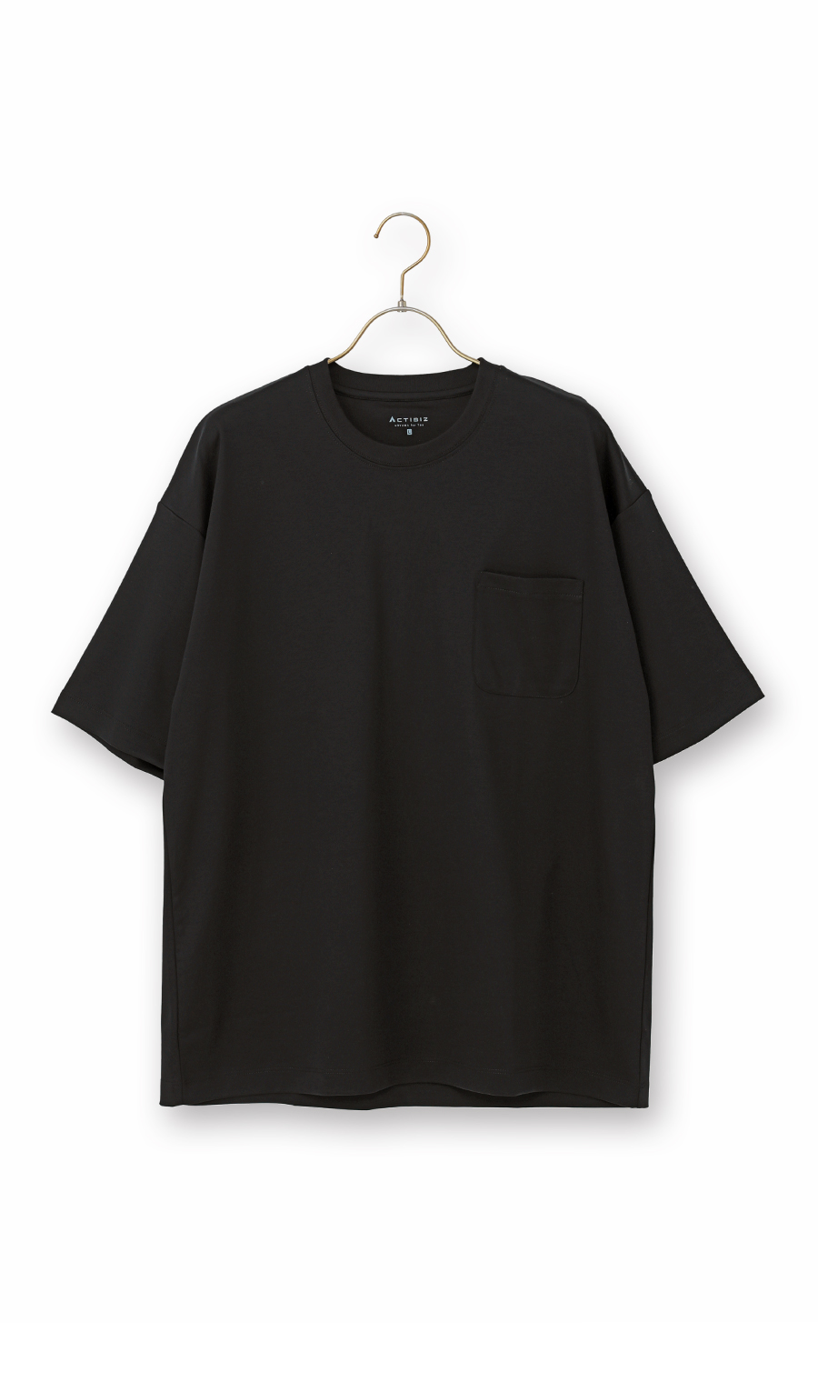 形態安定Tシャツ【＃すご】 ブラック M