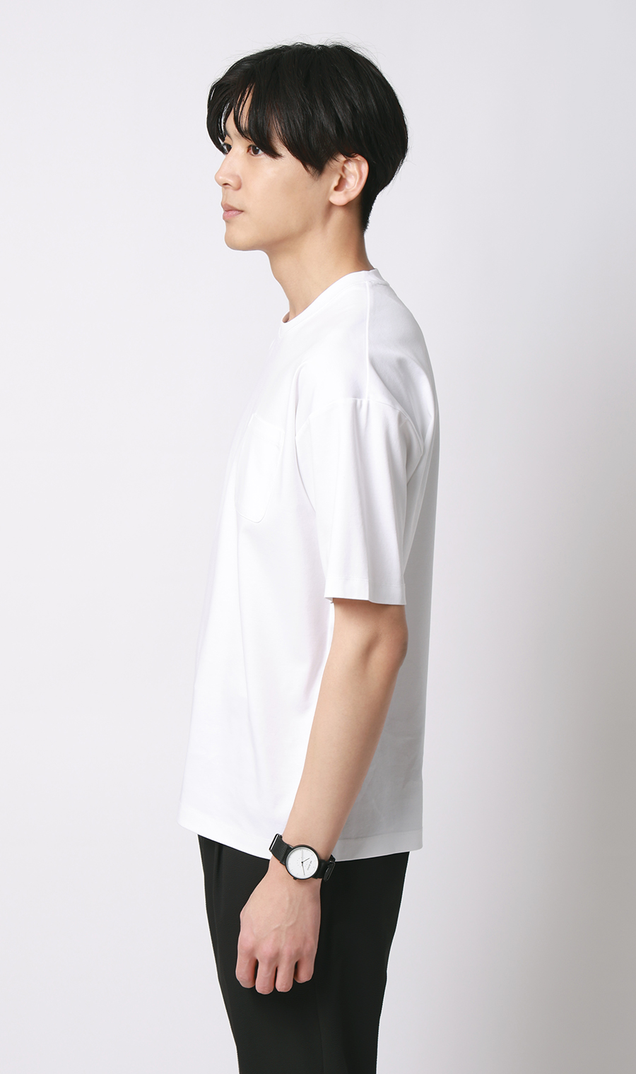 形態安定Tシャツ【#すご】 ホワイト S