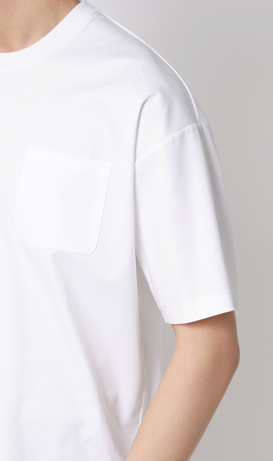 形態安定Tシャツ【#すご】 ホワイト S