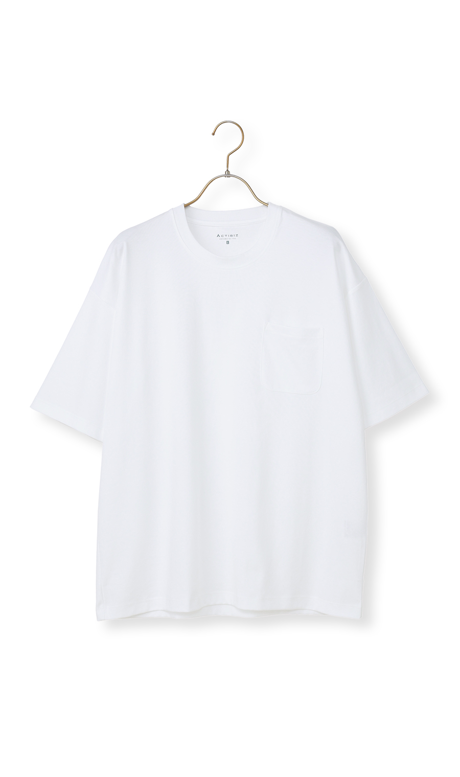 形態安定Tシャツ【#すご】 ホワイト S