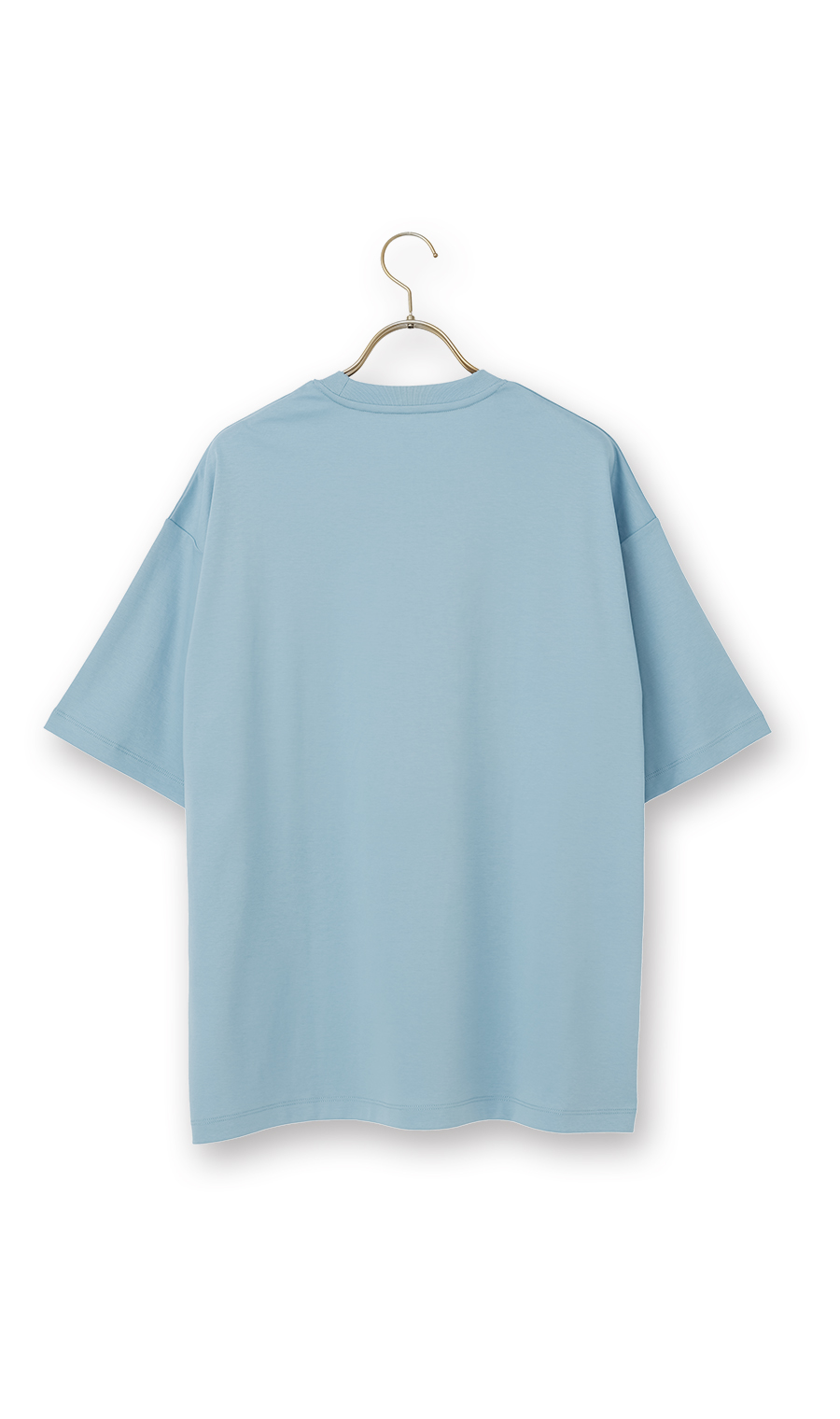 形態安定Tシャツ【＃すご】 ブルー M