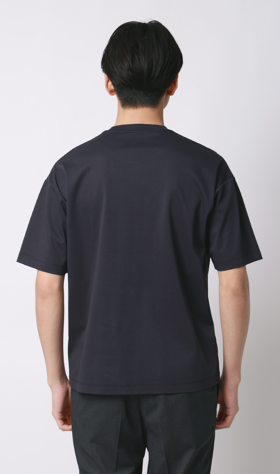 ■形態安定Tシャツ【#すご】【WEB限定】 ネイビー S